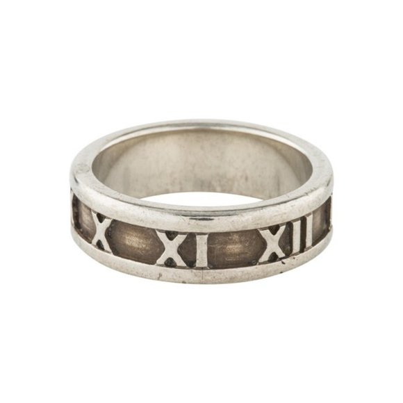 Tiffany And Co Atlas Collection Sterling Silver Wi - Picture 4 of 4